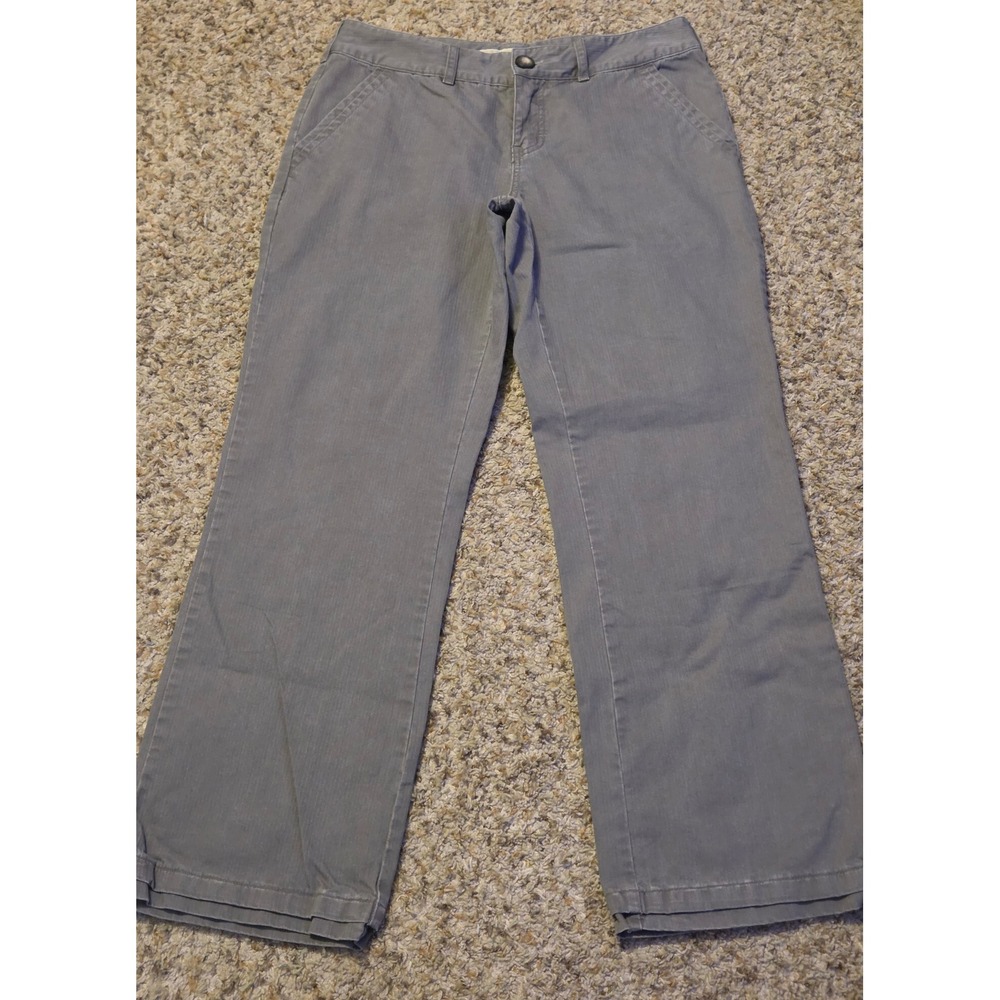 Cabela's Casuals Wide‎ Leg Jeans Women's Size 12 Regular Gray